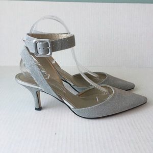 Caparros Silver Heels